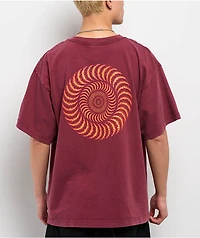 Spitfire OG Classic Flame Red Wash T-Shirt