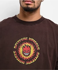 Spitfire OG Fire Ball Brown T-Shirt