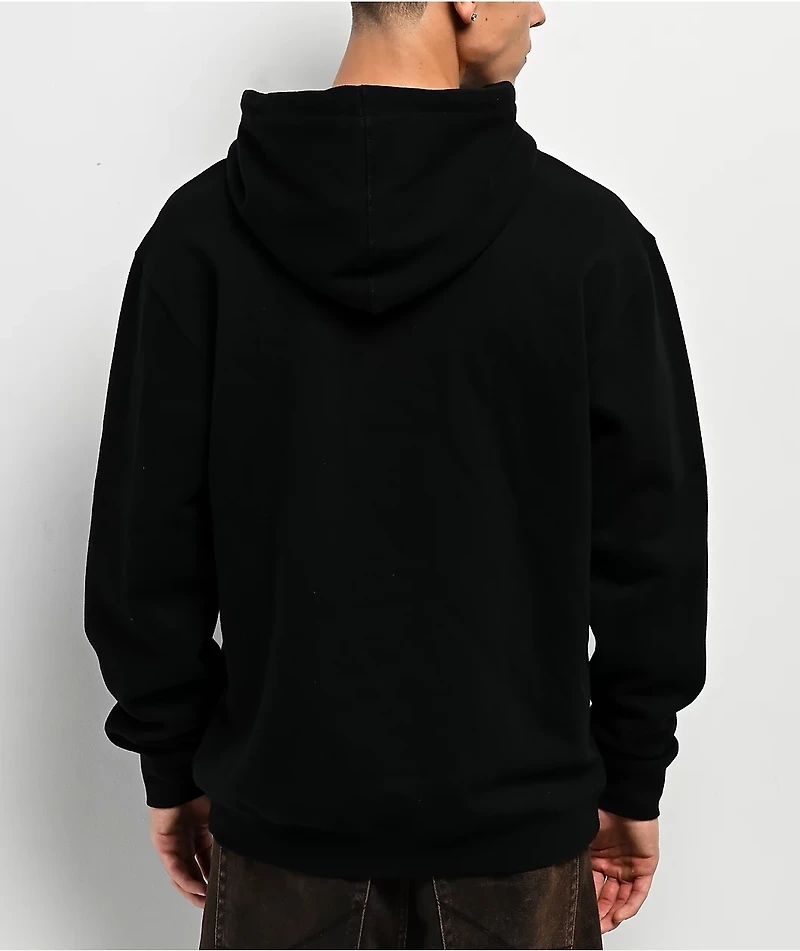 Spitfire Old E Drop Bighead Black Hoodie