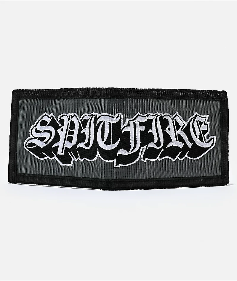 Spitfire Old English Grey Bifold Wallet