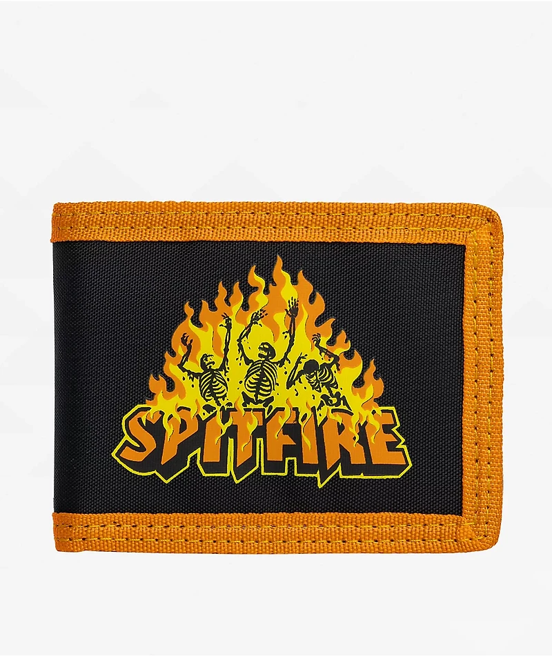 Spitfire Old English Grey Bifold Wallet