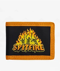 Spitfire Old English Grey Bifold Wallet