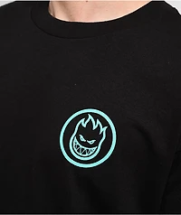 Spitfire Radioactive Swirl Black T-Shirt