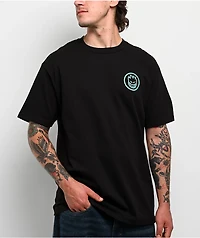 Spitfire Radioactive Swirl Black T-Shirt