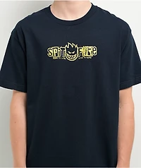 Spitfire Ransom Bighead Navy T-Shirt