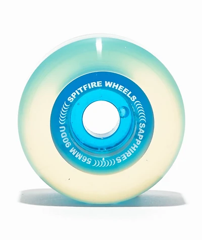 Spitfire Sapphires Formula Four 56mm 90a Blue Radial Cruiser Skateboard Wheels