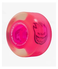 Spitfire Sapphires Formula Four 60mm 90a Neon Pink Radial Skateboard Wheels