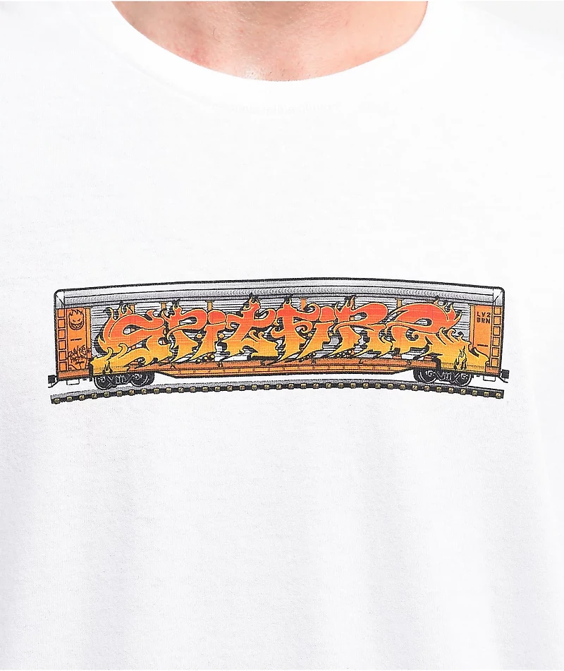 Spitfire Savie Train White T-Shirt