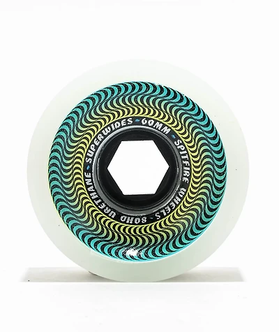 Spitfire Superwide 80HD 60mm Ice Grey Skateboard Wheels