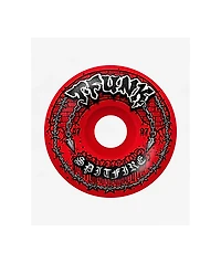 Spitfire T-Funk Formula Four Radial Full 57mm 97a Red Skateboard Wheels