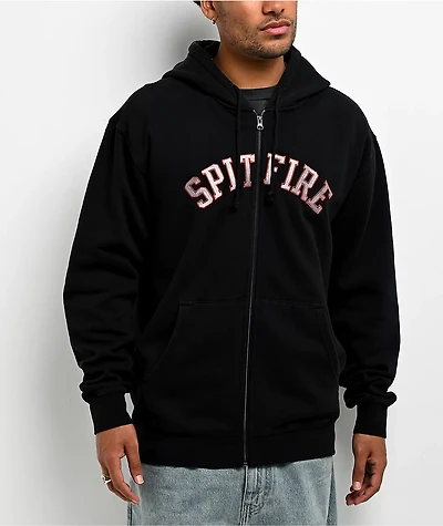 Spitfire Team Lil Bighead Black Zip Hoodie