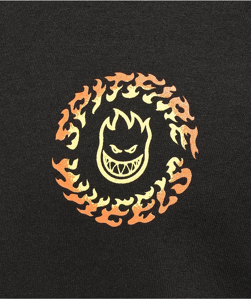 Spitfire Torched Script Black T-Shirt