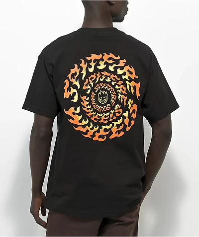 Spitfire Torched Script Black T-Shirt