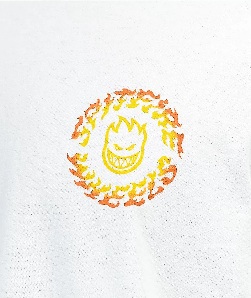 Spitfire Torched Script White T-Shirt