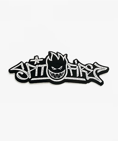 Spitfire Vinz Black & White Sticker