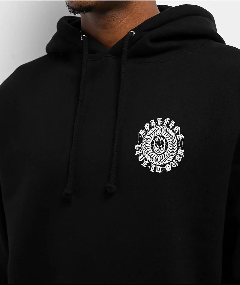 Spitfire Webbed Black Hoodie