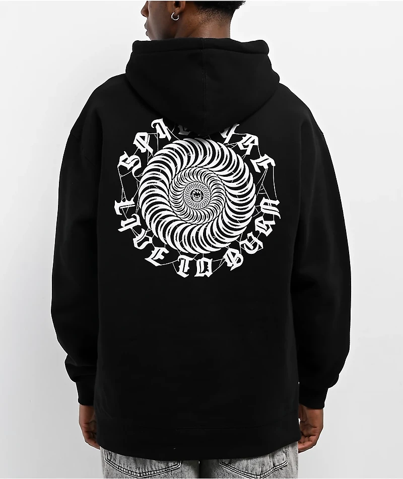 Spitfire Webbed Black Hoodie