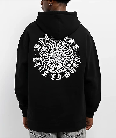Spitfire Webbed Black Hoodie