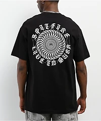 Spitfire Webbed Black T-Shirt
