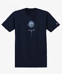 Spitfire X April Bighead Rose Premium Navy T-Shirt