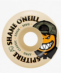 Spitfire x April O'Neill Formula Four 52mm 99a White Skateboard Wheels