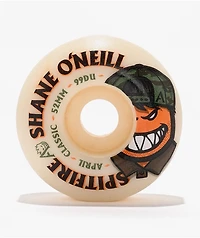 Spitfire x April O'Neill Formula Four Classic 52mm 99a White Skateboard Wheels