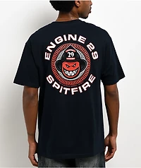 Spitfire x Engine 29 Navy T-Shirt