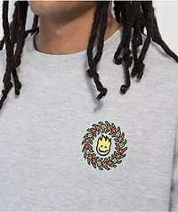 Spitfire x Gonz Flower Swirl Grey Crewneck Sweatshirt