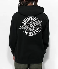 Spitfire x Gonz Flying Classic Black Hoodie