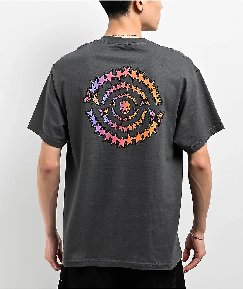 Spitfire x Skate Like A Girl Evolution Charcoal T-Shirt