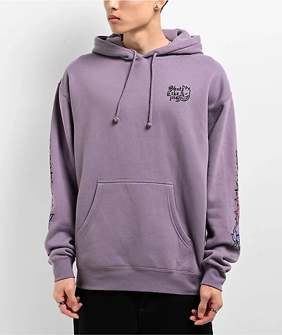 Spitfire x Skate Like A Girl Evolution Purple Hoodie