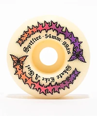 Spitfire x Skate Like A Girl Formula Four Radial 54mm 99a White Skateboard Wheels