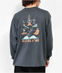 Spitfire x Skate Like A Girl Sessions Grey Long Sleeve T-Shirt