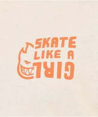 Spitfire x Skate Like A Girl Sessions Natural T-Shirt