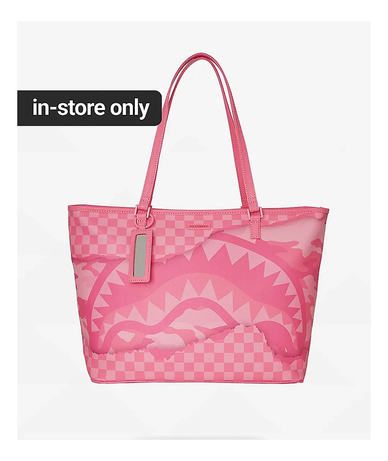 Sprayground 3am Riptide Pink Tote Bag
