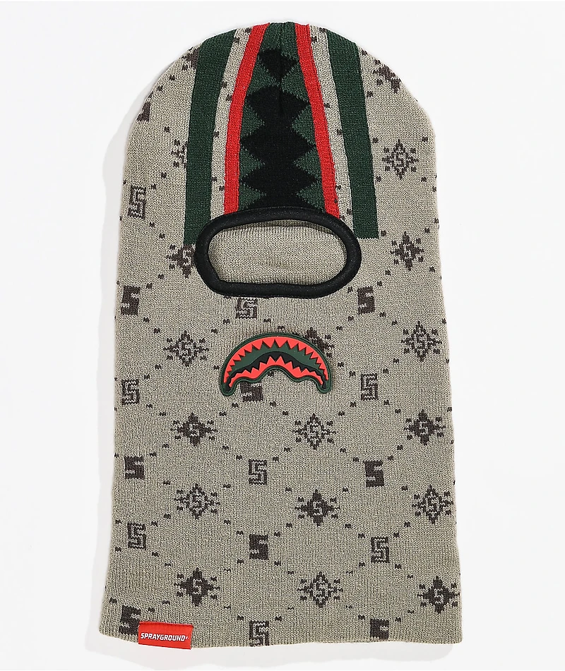 Sprayground 5th Avenue Brown Balaclava