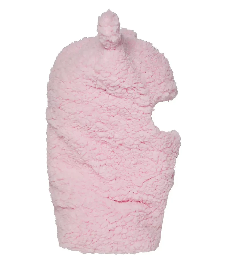 Sprayground Bear Ears Pink Sherpa Balaclava