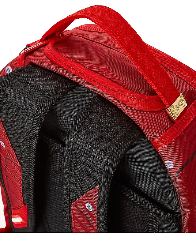 Sprayground Break Shark Red Clear Backpack MainPlace Mall