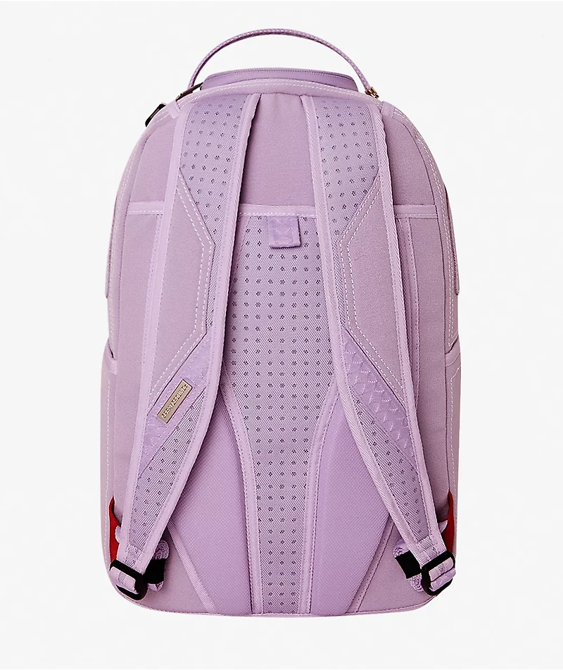Sprayground Canvas Stitch Purple Backpack