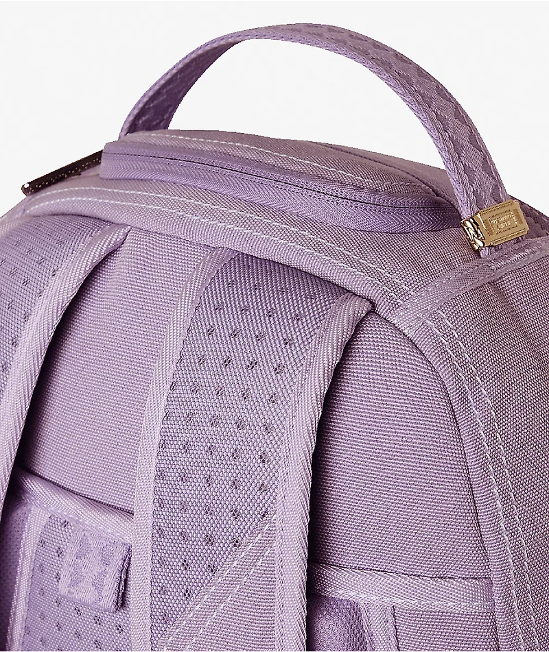 Sprayground Canvas Stitch Purple Backpack