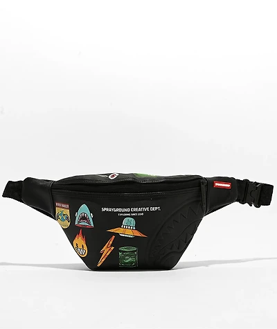 Sprayground Cargo Patches Savvy Fanny Pack