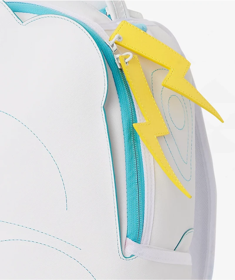 Sprayground Cloud DLX White Backpack