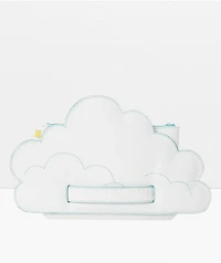 Sprayground Cloud White Clutch Bag