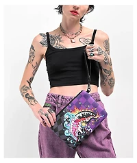Sprayground Crazy Eyes Clutch Bag