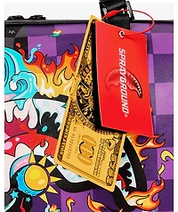 Sprayground Crazy Eyes Mini Duffle Bag