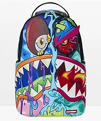 Sprayground Crazy Shark Split DLX Backpack