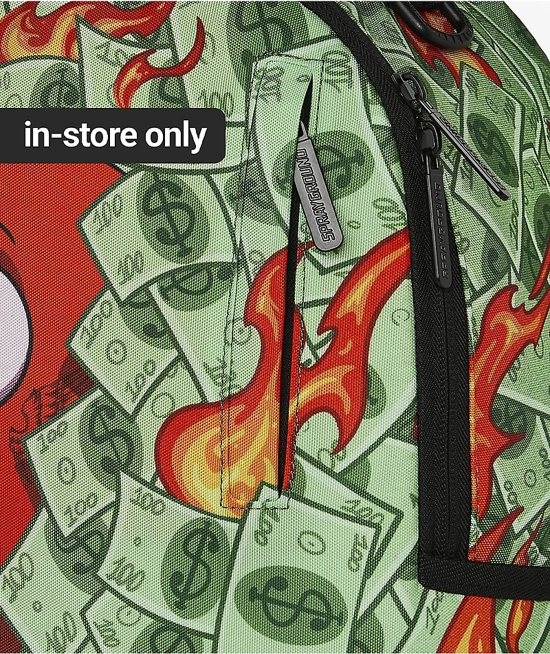 Sprayground Diablo Money Bush Backpack