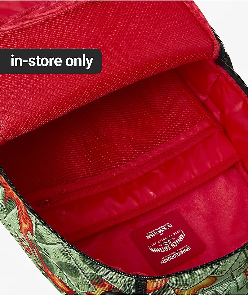 Sprayground Diablo Money Bush Backpack