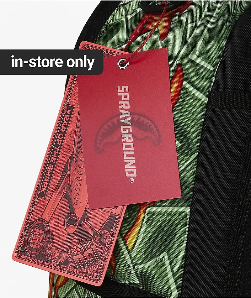 Sprayground Diablo Money Bush Backpack