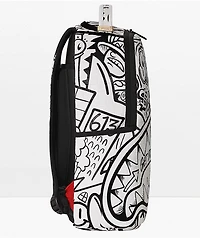 Sprayground Doodle Black & White Backpack